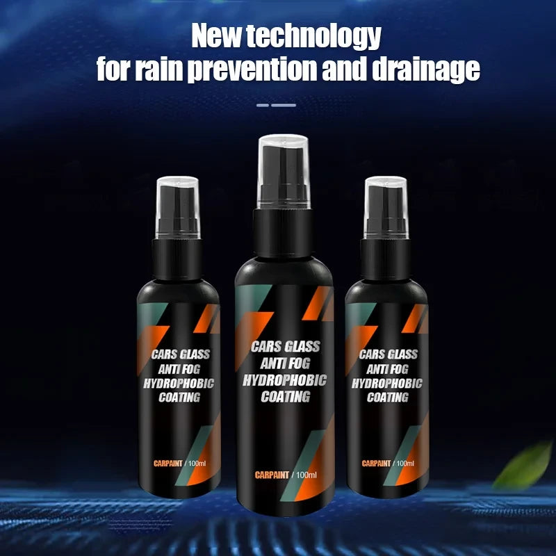 Spray Hidrofóbico Antilluvia para Cristales de Auto
