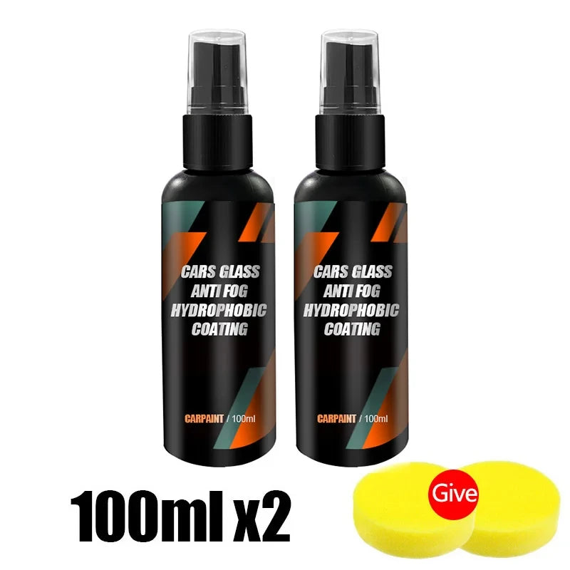 Spray Hidrofóbico Antilluvia para Cristales de Auto