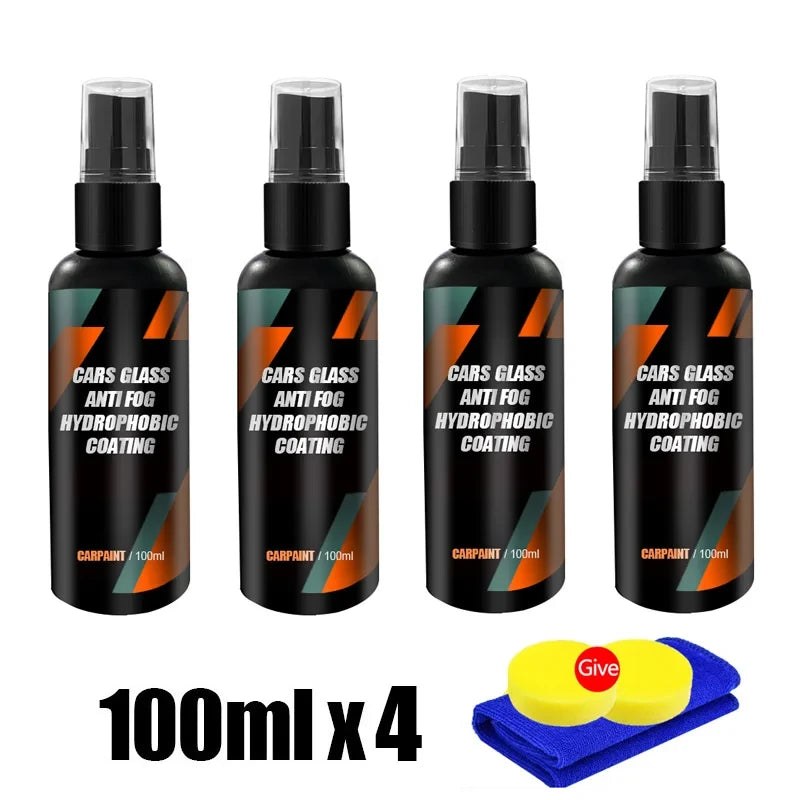 Spray Hidrofóbico Antilluvia para Cristales de Auto