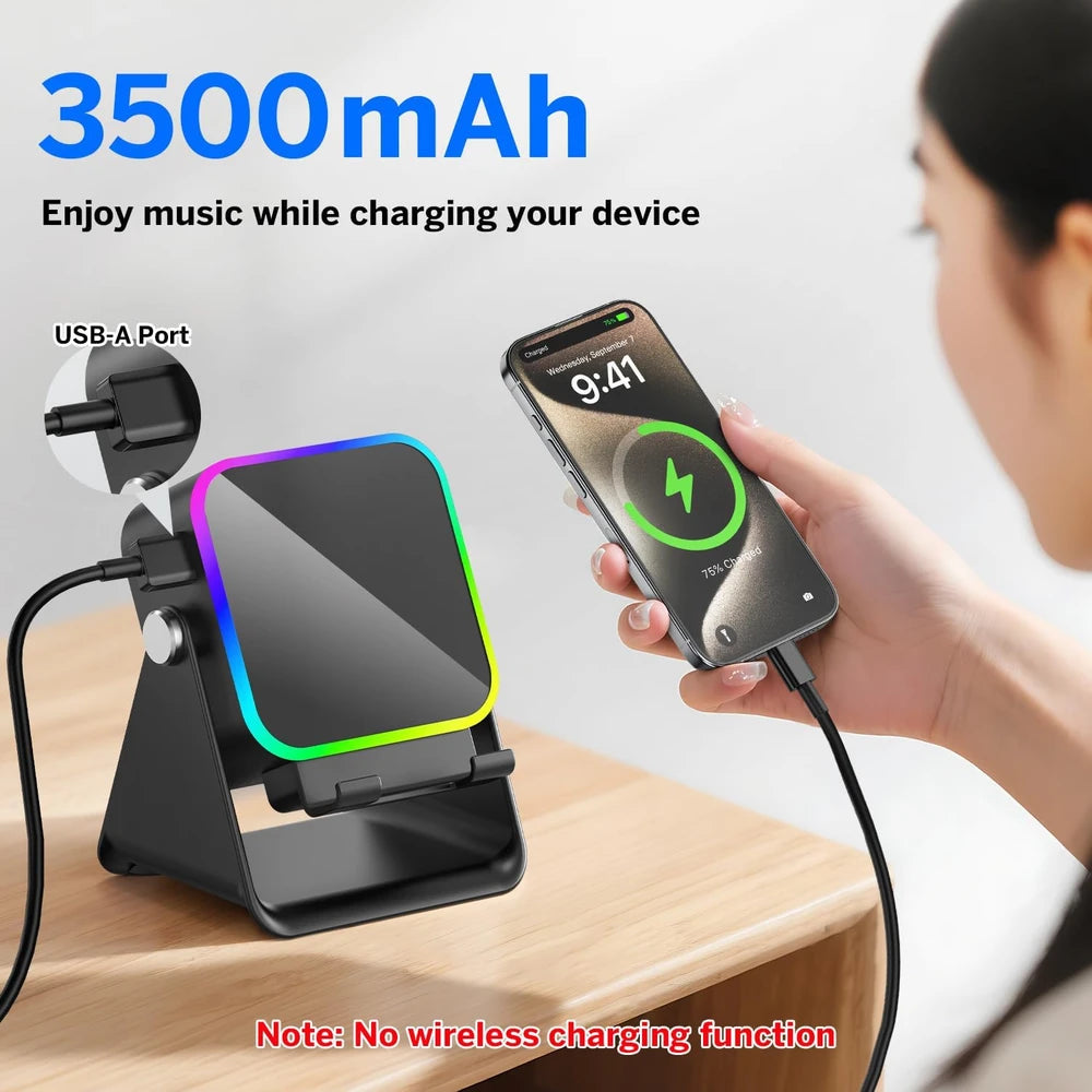 Altavoz Inalambrico con Soporte para Telefono